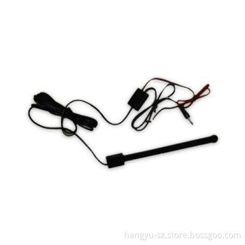 DVD Analog TV Antenna, Patched on Glass with 18dBi Gain and Separate Power